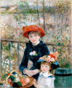 Auf der Terrasse von Pierre Auguste Renoir