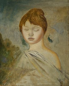 Kopf einer jungen Frau; Tete de Jeune Femme, ca. 1887