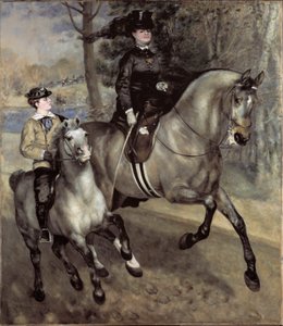Reiter im Bois de Boulogne von Pierre Auguste Renoir