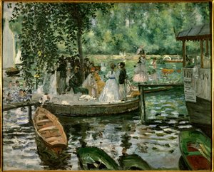 La grenouillere von Pierre Auguste Renoir
