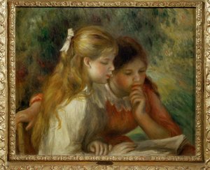 Die Lesung von Pierre Auguste Renoir