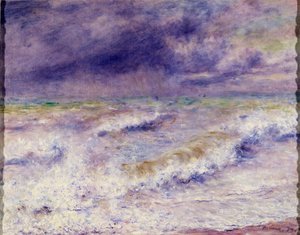 Die Welle, Gemälde von Pierre Auguste Renoir von Pierre Auguste Renoir