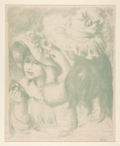 Der angeheftete Hut von Pierre Auguste Renoir