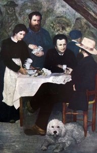 Das Kabarett der Mutter Antony Bourron-Marlotte von Pierre Auguste Renoir