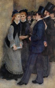 Verlassen des Konservatoriums von Pierre Auguste Renoir
