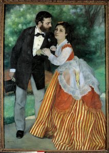 Die Verlobten, Herr und Frau Sisley von Pierre Auguste Renoir