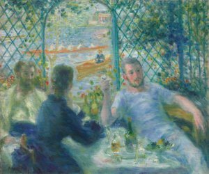 Mittagessen im Restaurant Fournaise, 1875 von Pierre Auguste Renoir