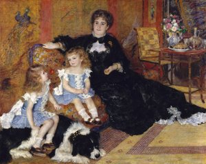 Madame Georges Charpentier Marguérite-Louise Lemonnier von Pierre Auguste Renoir