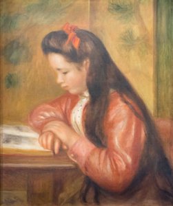 Mademoiselle Genevieve Caillebotte, die zukünftige Madame Chardeau von Pierre Auguste Renoir