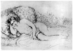 Akt, ca. 1860-1910, 1924