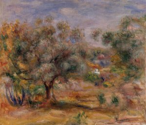 Olivenbaum in Les Collettes, ca. 1910-15 von Pierre Auguste Renoir