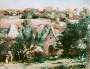Landschaft der Bretagne von Pierre Auguste Renoir