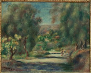 Landschaft von Cagnes