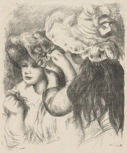 Den Hut befestigen, 1897