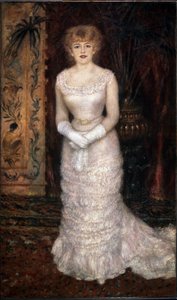 Porträt der Schauspielerin Jeanne Samary von Pierre Auguste Renoir
