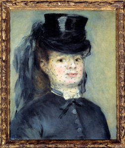 Porträt von Madame Darras, geborene Henriette Oudiette, Ehefrau von Kapitän Paul Darras (Studie für die Amazone von 1873)