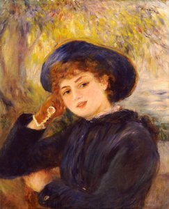 Porträt von Mademoiselle Demarsy, 1882