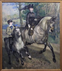 Reiten im Bois de Boulogne von Pierre Auguste Renoir