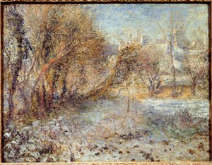 Verschneite Landschaft