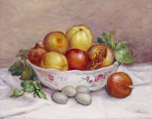 Stillleben mit einem Granatapfel