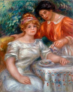 Teestunde von Pierre Auguste Renoir