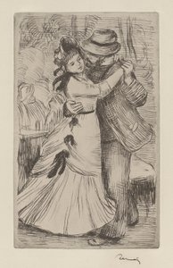 Der Bauerntanz von Pierre Auguste Renoir