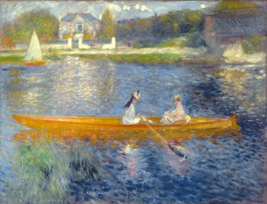Das Boot (La Yole), 1875 von Pierre Auguste Renoir