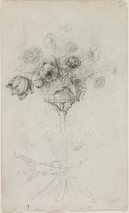 Blumenvase von Pierre Auguste Renoir
