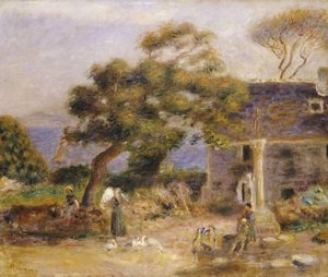 Ansicht von Treboul, ca. 1895 von Pierre Auguste Renoir