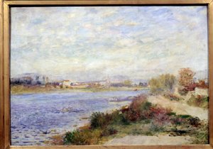 Blick auf die Seine in Argenteuil von Pierre Auguste Renoir