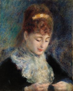 Frau beim Häkeln