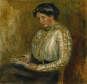 Lesende Frau