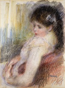 Sitzende Frau von Pierre Auguste Renoir