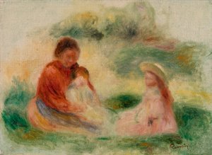 Junge Familie von Pierre Auguste Renoir