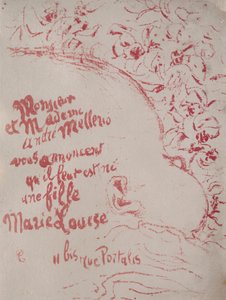Geburtsanzeige, 1898