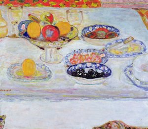 Schale und Teller mit Obst (1930-32)