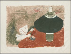 Kind mit Lampe