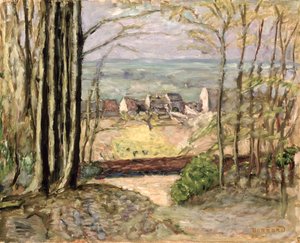 Waldrand, ca. 1919 von Pierre Bonnard