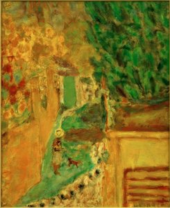 Treppe in Le Cannet von Pierre Bonnard