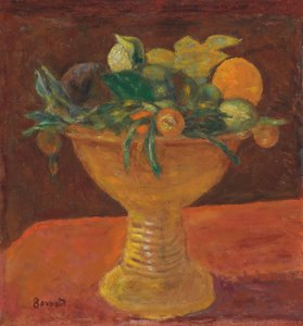 Obstschale mit Mandarinen von Pierre Bonnard