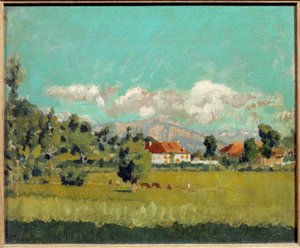 Landschaft des Dauphiné von Pierre Bonnard