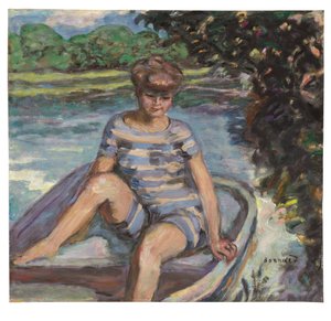 Auf dem Boot von Pierre Bonnard