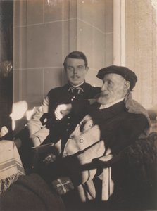 Pierre-Auguste und Jean Renoir, ca. 1916