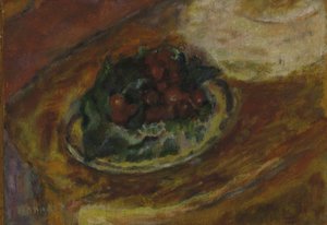 Stillleben: Kirschen von Pierre Bonnard