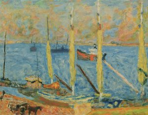 Der Hafen von St. Tropez, 1930