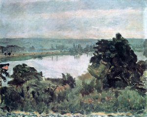 Die Seine bei Vernon, um 1911