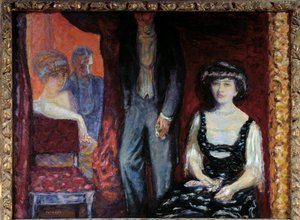 Das Ankleidezimmer. Gemälde von Pierre Bonnard (1867-1947)