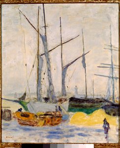 Der Hafen von Cannes von Pierre Bonnard