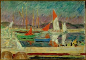 Segelboote im Hafen von Saint-Tropez
