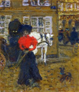 Frau auf der Straße, 1894